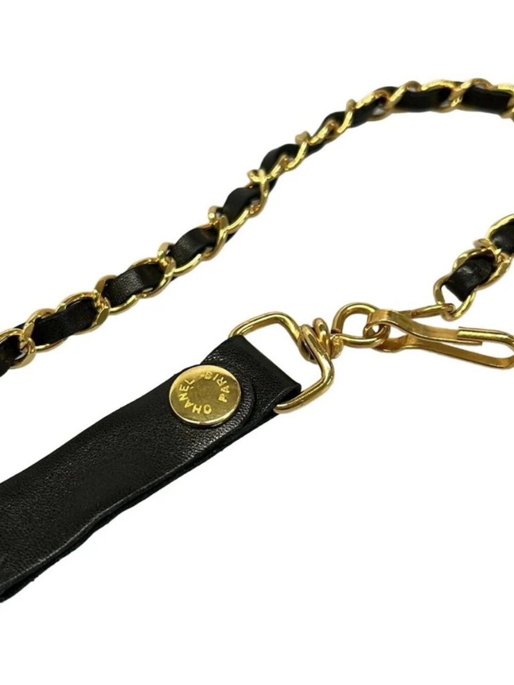 CHANEL Matelasse - Black Leather Other Style Wallet Gold hardware - Picture 7 of 12